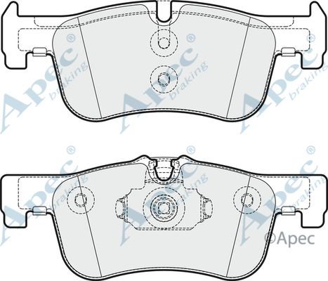 APEC BRAKING Jarrupala, levyjarru PAD1876